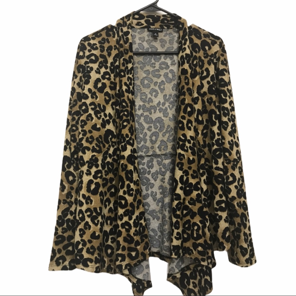 Roz & Ali!! Beautiful Top Animal print M Pre-owned